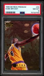 1996 SKYBOX PSA 8 KOBE BRYANT ROOKIE