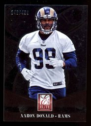 2014 ELITE /400 AARON DONALD ROOKIE FOOTBALL CARD