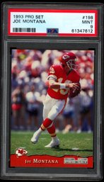 PSA 9 1993 PRO SET JOE MONTANA FOOTBALL CARD