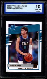 ISA 10 OPTIC RATED ROOKIE LEMELO BALL BASKETBALL CARD