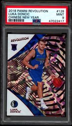 PSA 9 2018 REVOLUTION LUKA DONCIC CHINESE NEW YEAR BASKETBALL CARD