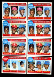 LOT OF 1969 TOPPS BASEBALL CARD TEAM LEADERS STAR LOT