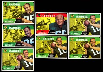 LOT OF 1968 TOPPS FOOTBALL STARS