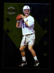 1998 PINNACLE PEYTON MANNING RC FOOTBALL CARD