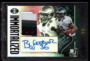 2019 ILLUSIONS PATCH AUTO RC BRIAN WESTBROOK FOOTBALL CARD