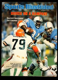 1978 SPORTS ILLUSTRATED EARL CAMPBELL ROOKIE FOOTBALL