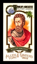William Wallace Allen And Ginter Rookie Card