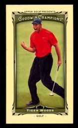 Tiger Woods Mini Goodwins Champion Card