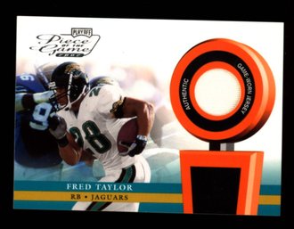 Fred Taylor Game Used Jersey Card