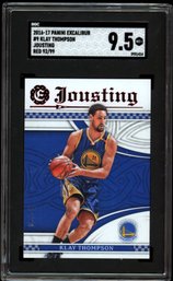 Panini Excalibur Klay Thompson Serial Numbered To 99