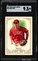 2012 Allen And Ginter Mike Trout Short Print 2nd Year