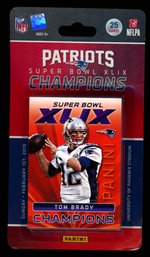 Super Bowl Xlix Tom Brady Team Football Card Set