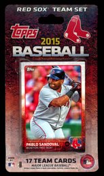 2015 Topps Boston Red Sox Baseball 17 Card Team Set MLB