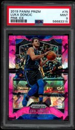 2019 PINK ICE PRIZM BASKETBALL CARD PSA 9