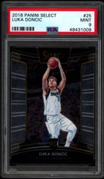 2018 SELECT LUKA DONCIC ROOKIE BASKETBALL CARD PSA 9