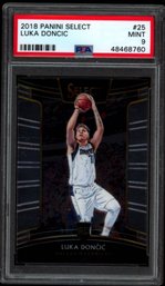 2018 SELECT LUKA DONCIC ROOKIE BASKETBALL CARD PSA 9