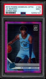 2019 HYPER OPTIC JA MORANT ROOKIE BASKETBALL CARD PSA 9