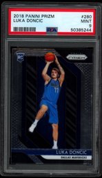 2018 PRIZM LUKA DONCIC ROOKIE BASKETBALL CARD PSA 9