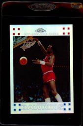 2008 TOPPS CHROME /199 REFRACTOR DARRYL DAWKINS BASKETBALL CARD