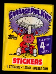 1985 GARBAGE PAIL KIDS 4TH SEALED WAX PACK NON SPORT