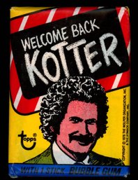 1976 WELCOME BACK COTTER SEALED WAX PACK NON SPORT