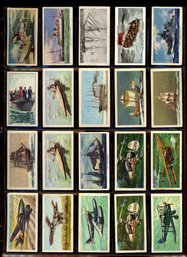 EARLY 1900S NON SPORT CIGARRETE CARDS TRAVEL AVIATION