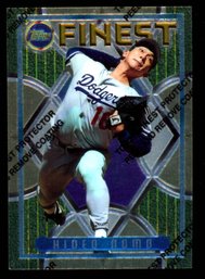 1995 TOPPS FINEST HIDEO NOMO ROOKIE BASEBALL CARD