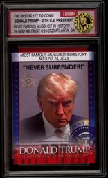 2024 Donal Trump Slab Novelty Card