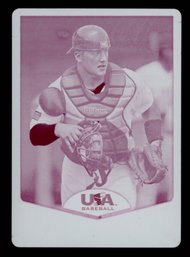 Josh Elander 1/1 Printing Plate 2011 Topps USA Baseball #USA-3