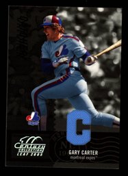 Gary Carter Game Worn Jersey /250 2005 Leaf Century Collections #158 047/250.