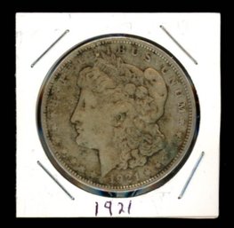 1921 S MORGAN DOLLAR 90 SILVER US COIN