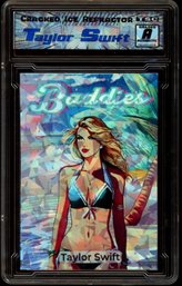 TAYLOR SWIFT PROMO CRACKED ICE FAMOUS MUSIC CARD