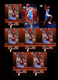 2003 UPPER DECK CARMELO ANTHONY ROOKIE CARD LOT