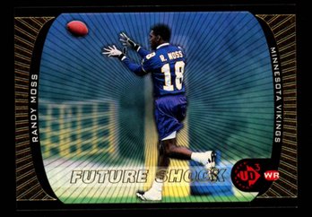 1998 FLEER RANDY MOSS ROOKIE FOOTBALL CARD