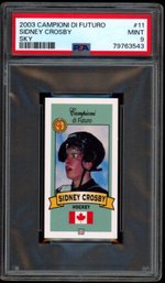 2003 Campioni Di Futuro Sidney Crosby PSA 9 HOCKEY CARD