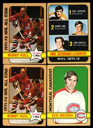 1972 HOCKEY STAR CARD LOT