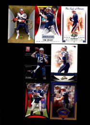 TOM BRADY FOOTBALL CARD LOT