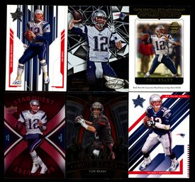 TOM BRADY FOOTBALL CARD LOT