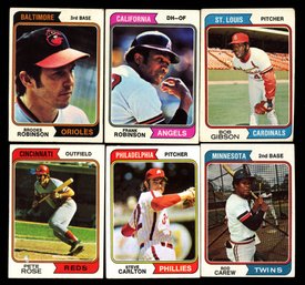 1974 TOPPS BASEBALL CARD LOT