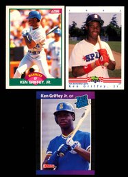 KEN GRIFFEY JR BASEBALL CARD LOT