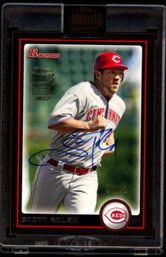 2010 TOPPS  AUTO /42 SCOTT ROLEN BASEBALL CARD