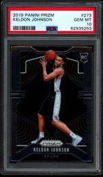 KELDON JOHNSON ROOKIE BASKETBALL CARD PSA 10