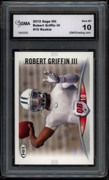 Graded Mint 10 Robert Griffin III Football Rookie Card