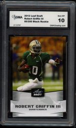 Graded Mint 10 Robert Griffin III Football Rookie Card