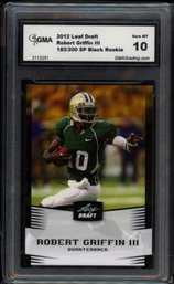 Graded Mint 10 Robert Griffin III Football Rookie Card