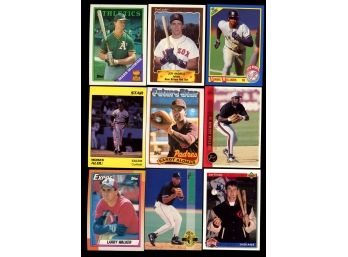 BASEBALL ROOKIE LOT OF 9