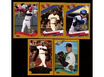 2001 Topps Baseball Home Team Advantage Lot