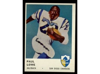 1961 Fleer #157 PAUL LOWE