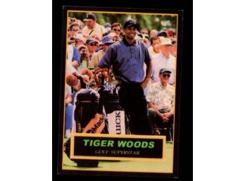 TIGER WOODS LIMITED EDITION PROMO CARD ~ ONLY 10,000 MADE