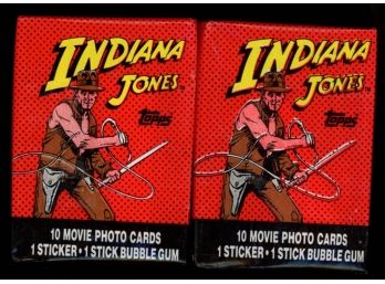 1984 Topps Indiana Jones Trading Card PACKS